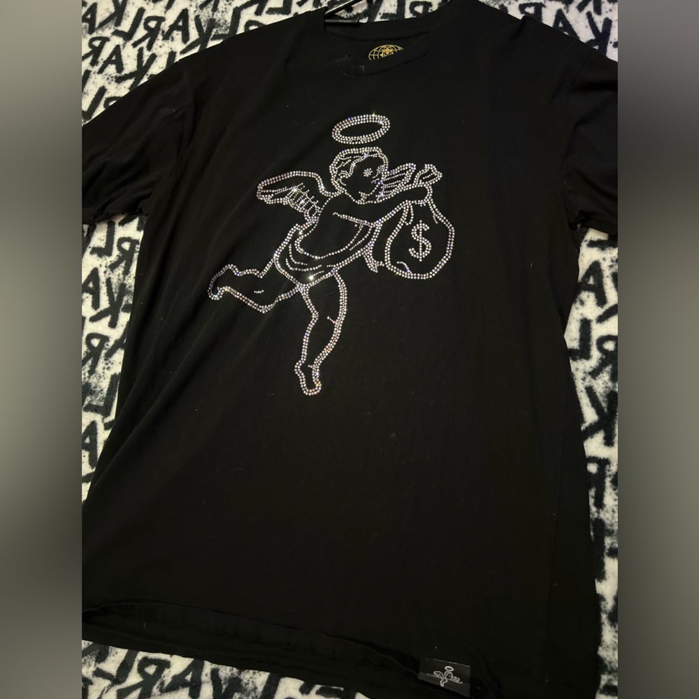 Hastamuerte L rhinestone shirt